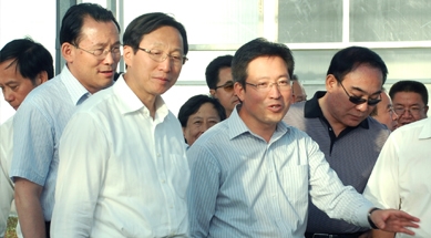 農(nóng)業(yè)農(nóng)村部黨組書記、部長韓長賦視察我公司